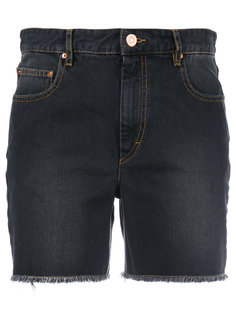 pocket-logo denim shorts Isabel Marant Étoile