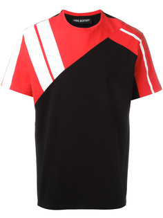 colour block T-shirt Neil Barrett