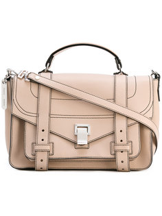contrast stitch satchel Proenza Schouler