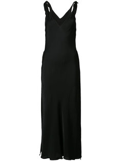 tie-detail maxi dress Raquel Allegra