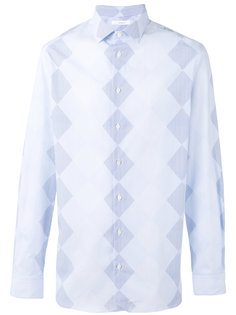 John-Argyle diamond striped shirt  Joseph