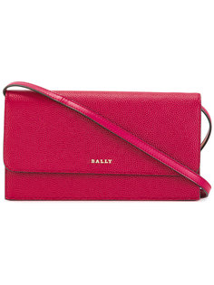 foldover top shoulder bag Bally