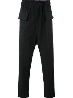 drop-crotch cropped trousers Damir Doma