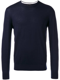Suede patch jumper Joseph