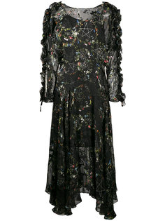 Ermin star and floral print dress Preen By Thornton Bregazzi