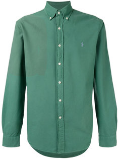 embroidered logo button-down shirt Polo Ralph Lauren