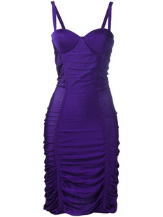 ruched mini dress Balmain