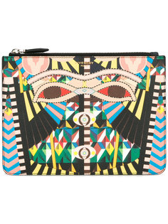 клатч с принтом Crazy Cleopatra Givenchy