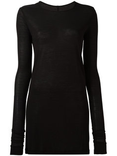 длинная футболка Rick Owens