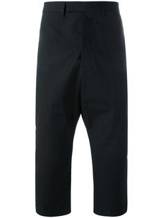 укороченные брюки Astaires Rick Owens