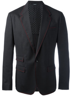 пиджак с красной строчкой Dolce &amp; Gabbana
