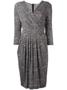 платье с зебровым принтом Max Mara