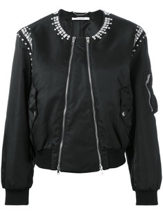 куртка-бомбер  с украшением из кристаллов Givenchy