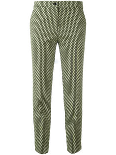 jacquard cropped trousers Etro