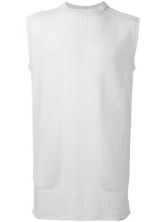 sleeveless knitted top Rick Owens