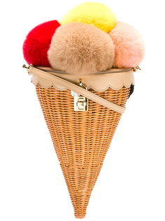 сумка на плечо в виде мороженного Dolce &amp; Gabbana