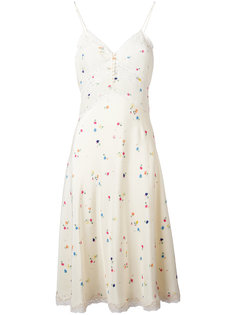 floral print midi cami dress Ermanno Scervino