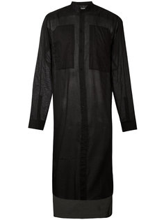 длинная рубашка Balmain
