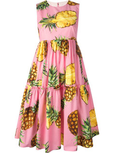 pineapple print dress Dolce &amp; Gabbana