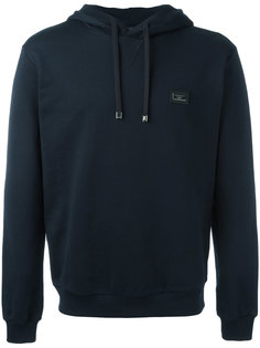 logo plaque hoodie Dolce &amp; Gabbana