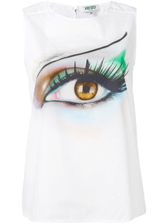 eye print tank top Kenzo