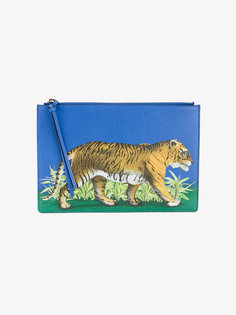 клатч с тигром Gucci