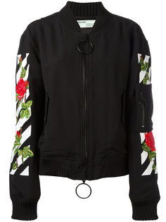 roses logo bomber jacket  Off-White