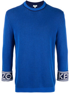 branded turn-up sweatshirt Kenzo