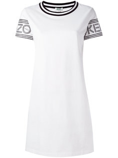logo print T-shirt dress Kenzo