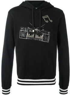 boombox patch hoodie Dolce &amp; Gabbana