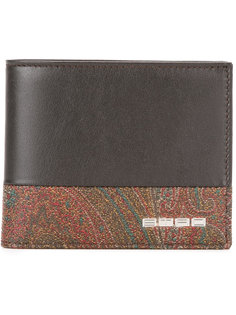 бумажник с мелким узором Etro