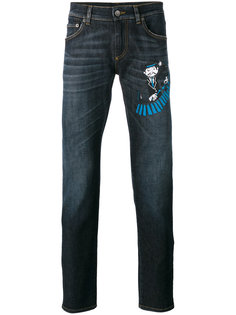 джинсы кроя слим Dolce & Gabbana