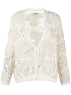 textured cardigan Brunello Cucinelli