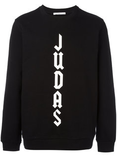 Judas slogan sweatshirt Givenchy