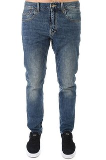 Джинсы прямые Quiksilver Revolvermeblue Medium Blue