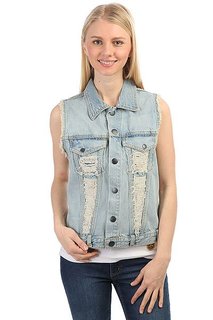 Жилетка женская Volcom High Strung Vest Vintage Blue