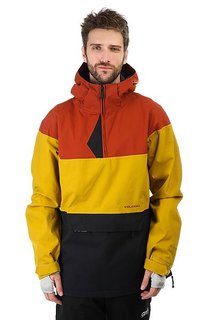 Анорак сноубордический Volcom F-117 Pullover Rust