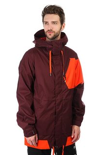 Куртка утепленная Volcom Isosceles Jacket Burgundy