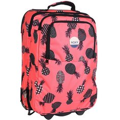 Сумка дорожная женская Roxy Wheelie Lugg Ax Neon Grapefruit