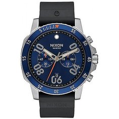 Кварцевые часы Nixon Ranger Chrono Black/Blue