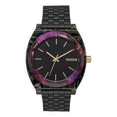 Кварцевые часы женские Nixon Time Teller Acetate Multi/Black