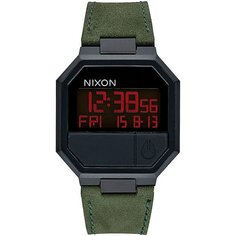 Электронные часы Nixon Re Run Leather Black/Camo