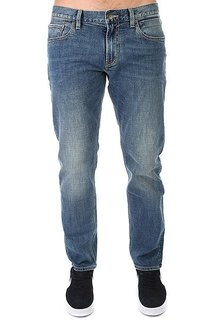 Джинсы прямые Quiksilver Sequelmediu Medium Blue