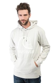 Толстовка кенгуру Quiksilver Bubble Hoody Glacier Gray