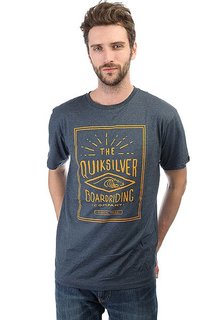 Футболка Quiksilver Doublelines Dark Denim Heather