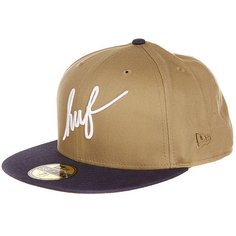 Бейсболка с прямым козырьком Huf Classic Ear Flap New Era Blue