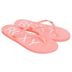 Вьетнамки женские Roxy Sandy Pink/White