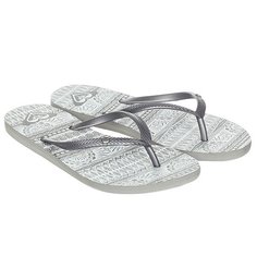 Вьетнамки женские Roxy Bermuda Grey/White