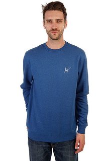 Толстовка классическая Huf Small Script Royal Heather