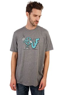 Футболка Huf Circle H Gray Heather